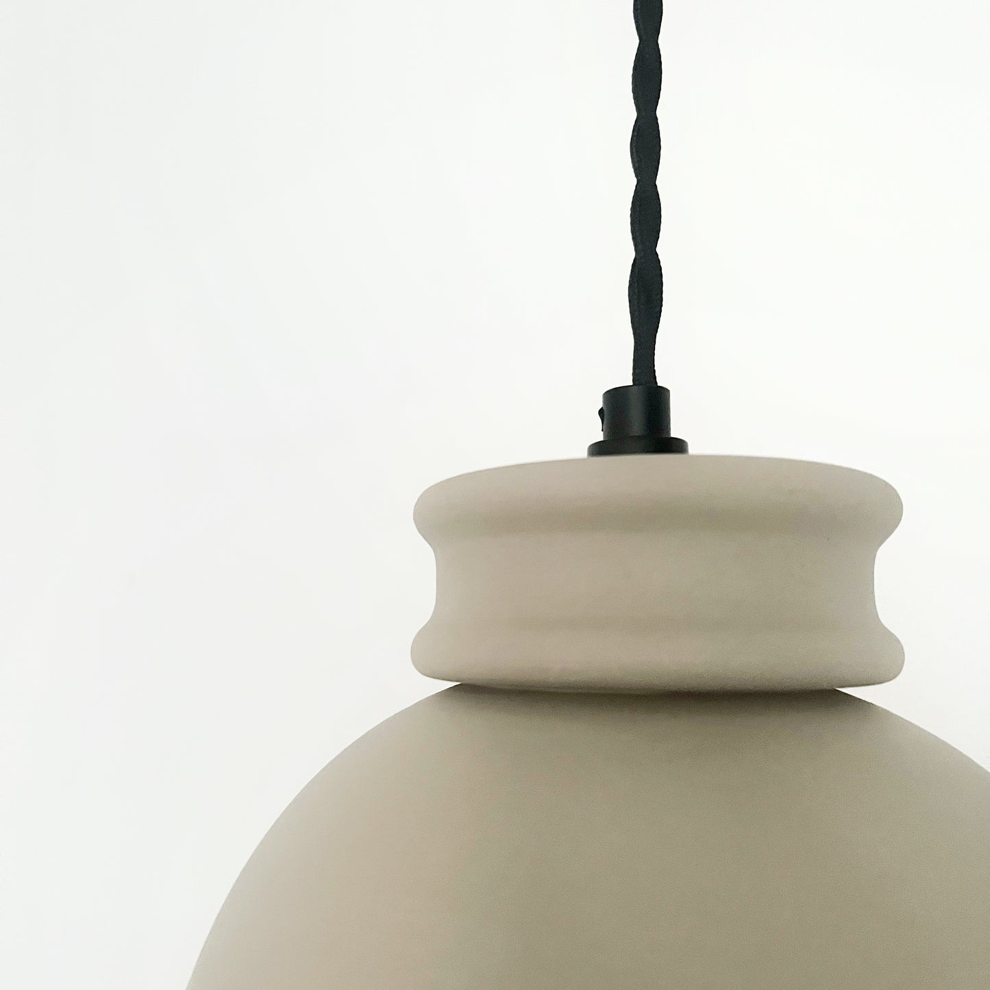 Small Pompeii Pendant Light Fixture - Dune