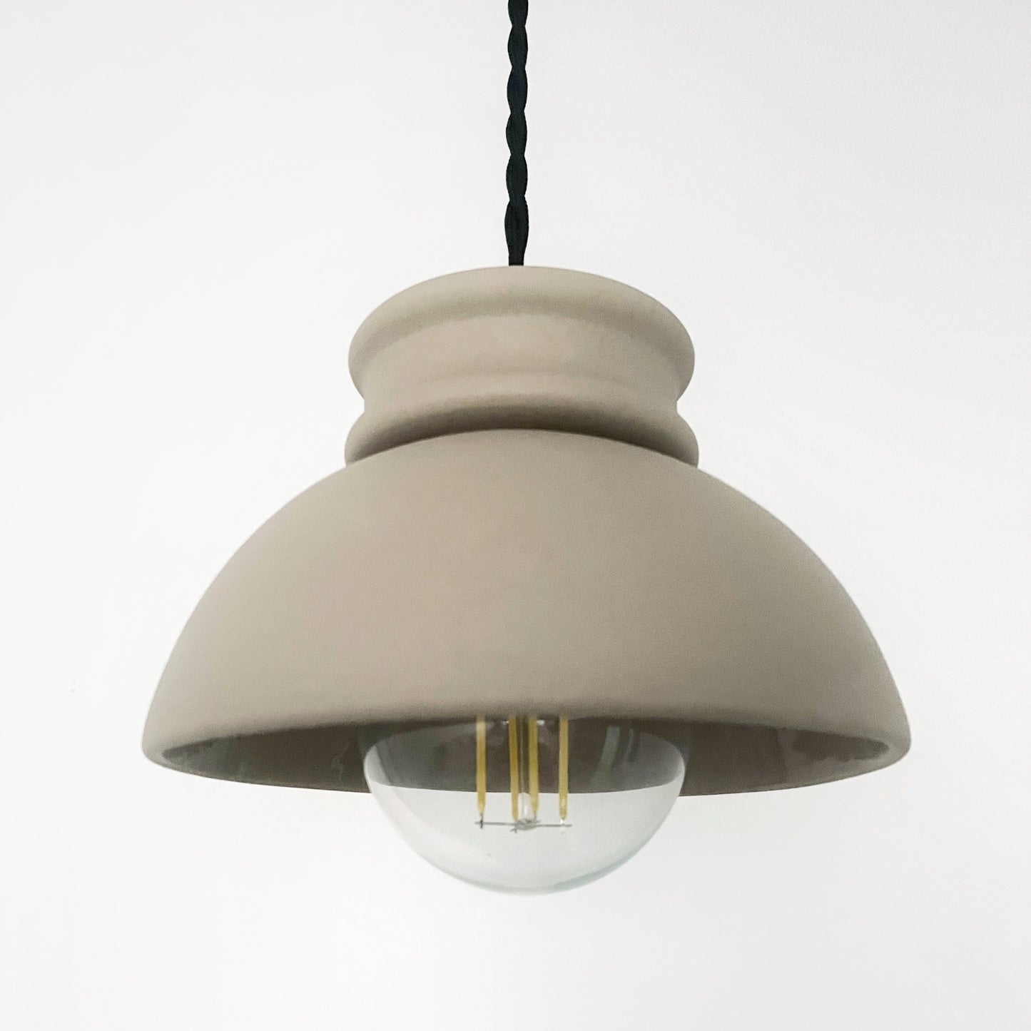 Small Pompeii Pendant Light Fixture - Dune