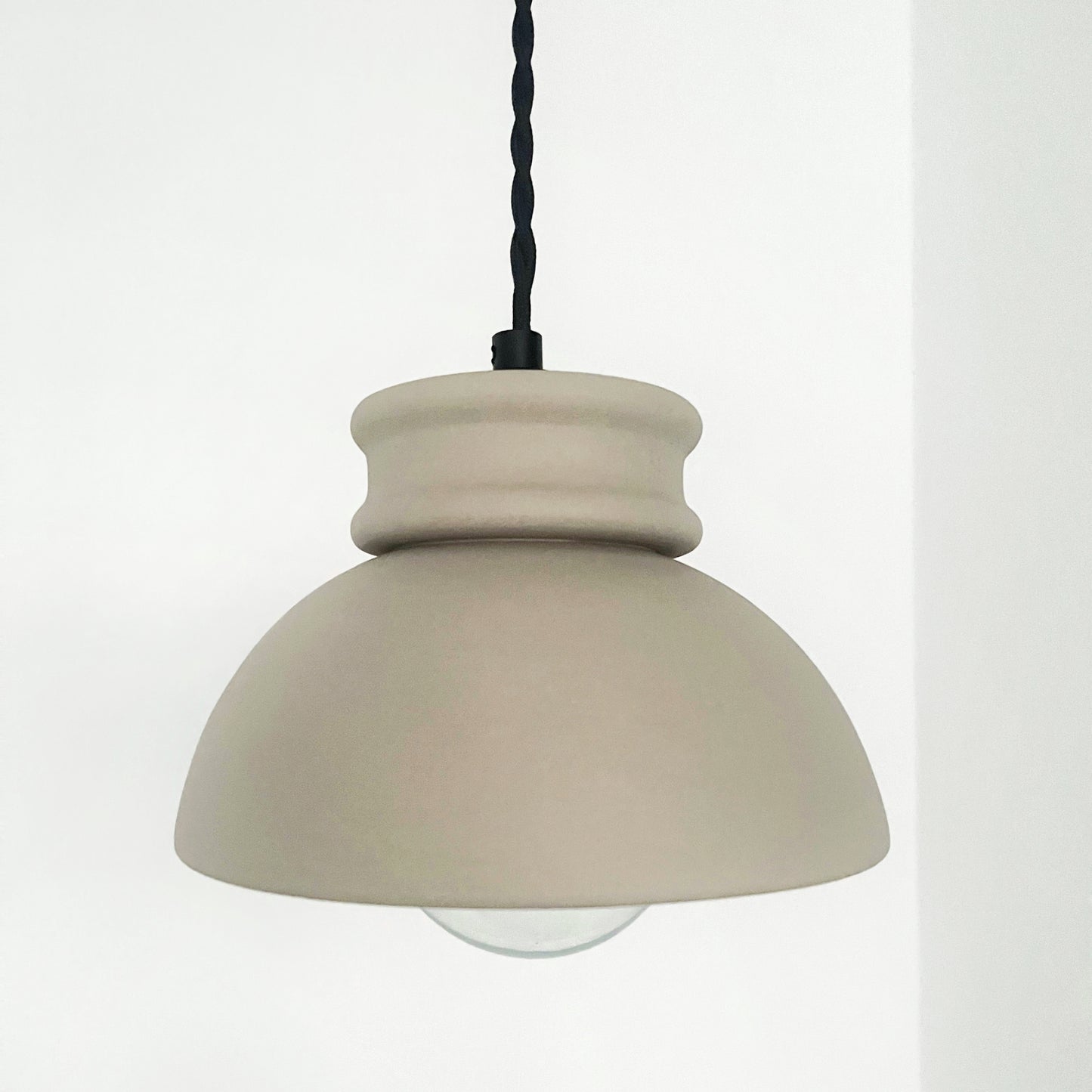 Small Pompeii Pendant Light Fixture - Dune