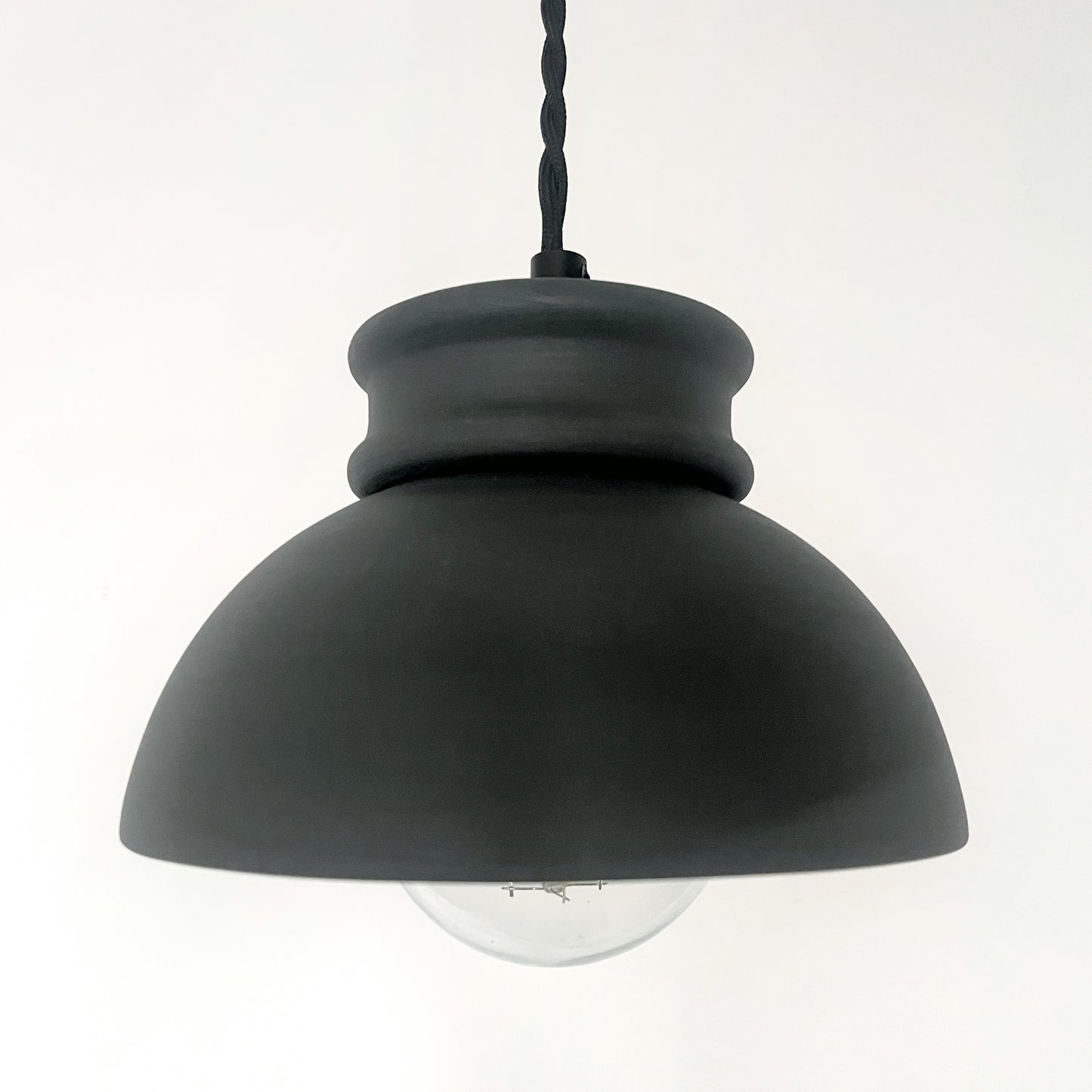 Small Pompeii Pendant Light Fixture - Shadow