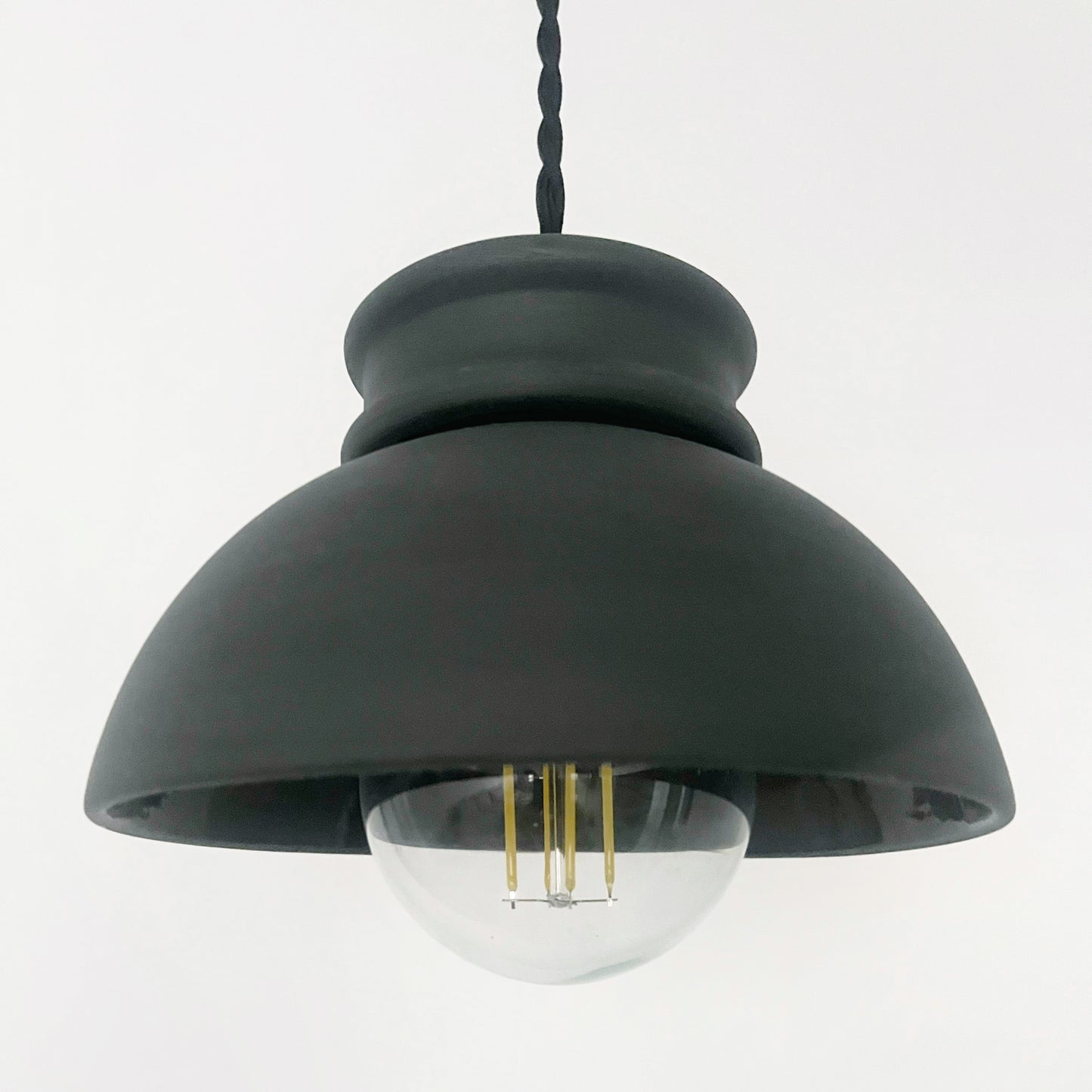 Small Pompeii Pendant Light Fixture - Shadow