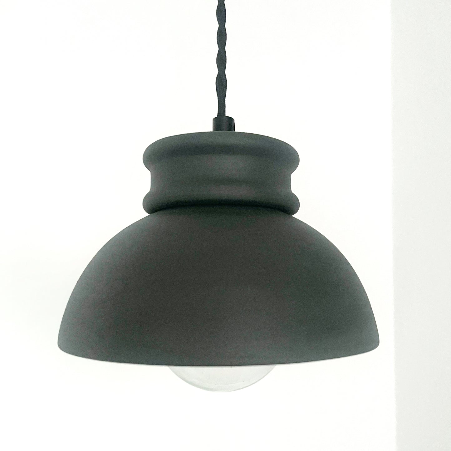 Small Pompeii Pendant Light Fixture - Shadow