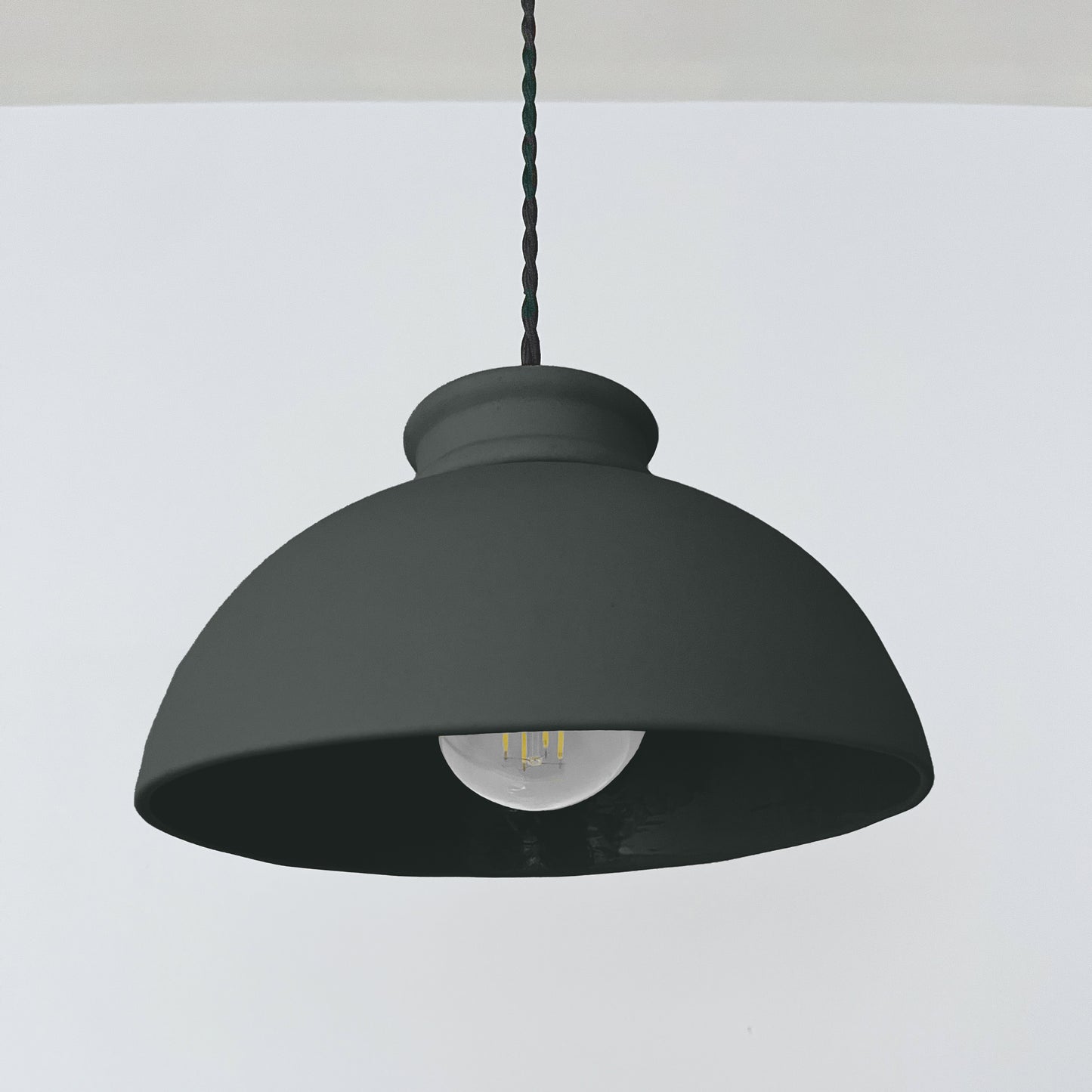 Large Pompeii Pendant Light Fixture - Shadow