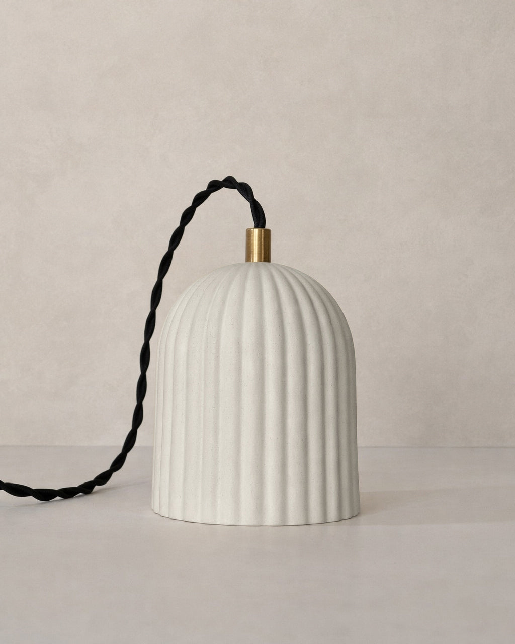 Palatino Small Pendant · Bone