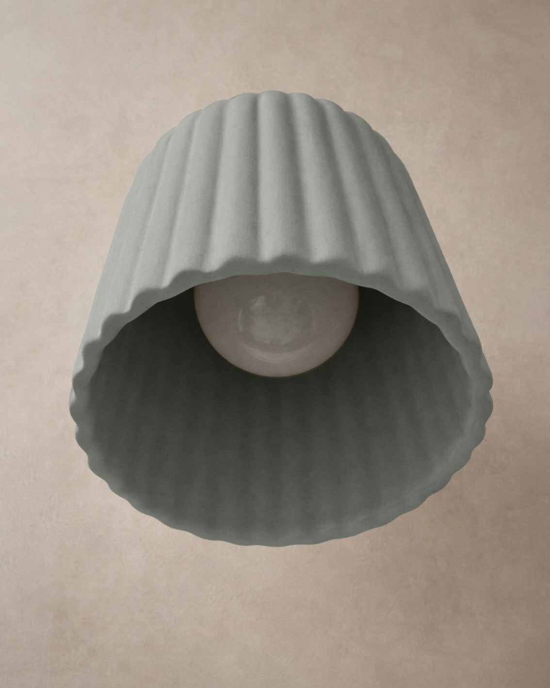 Palatino Small Sconce · Fog