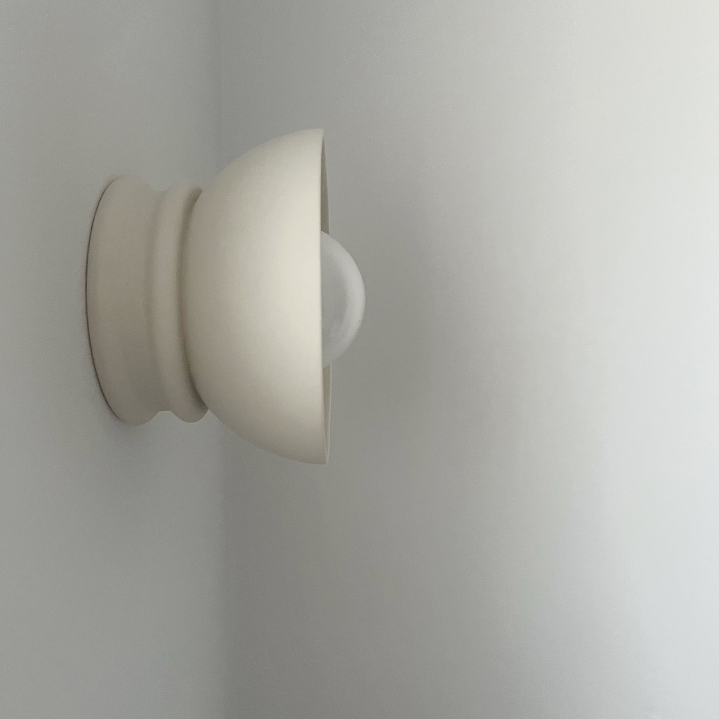 Small Pompeii Wall Sconce - Bone