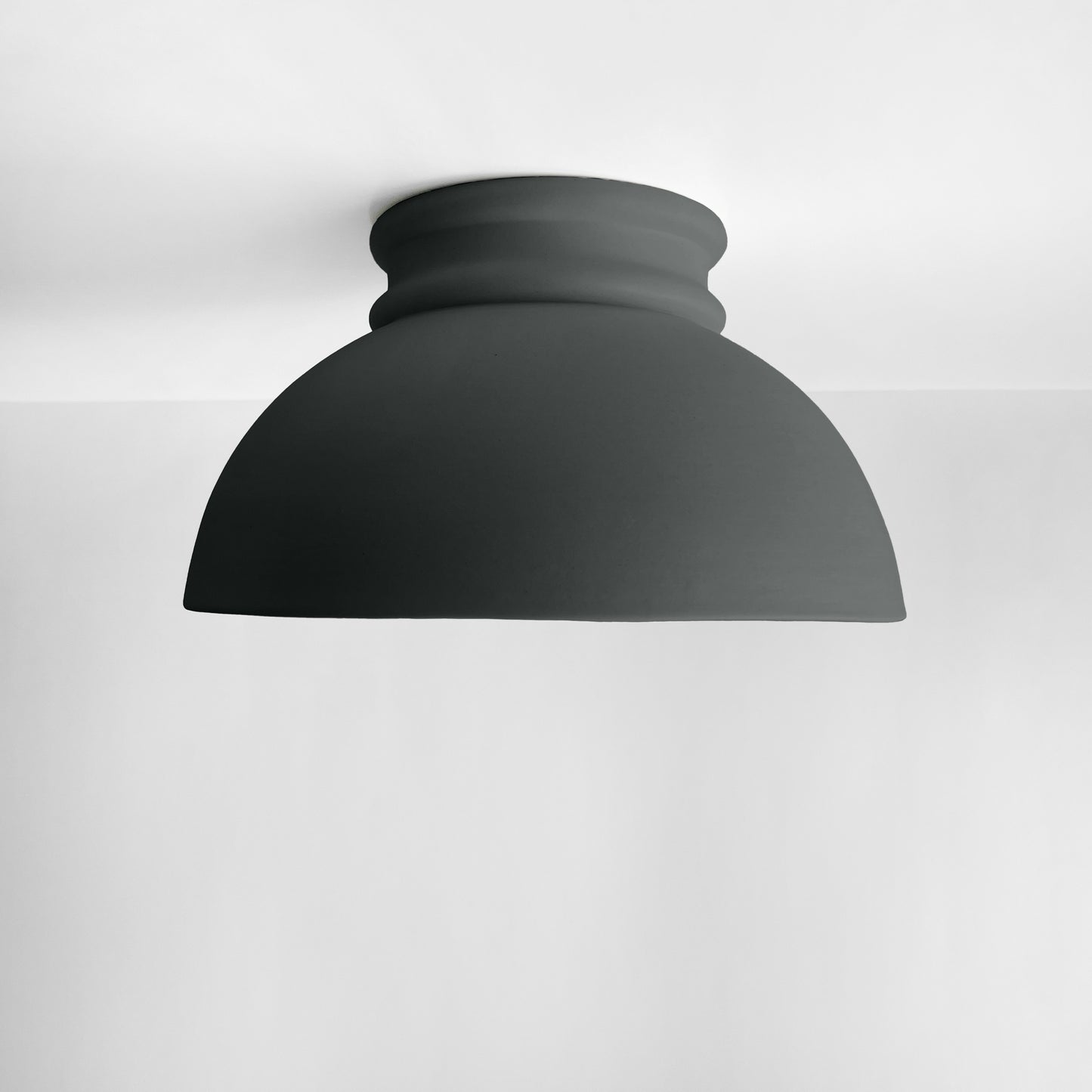 Large Pompeii Flush Mount Light Fixture - Shadow