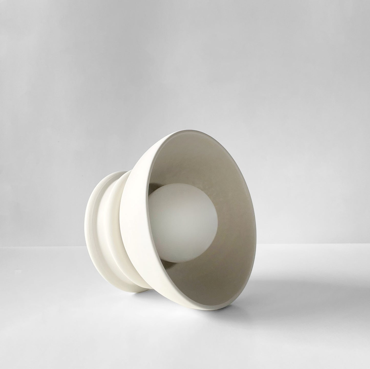 Small Pompeii Wall Sconce - Bone