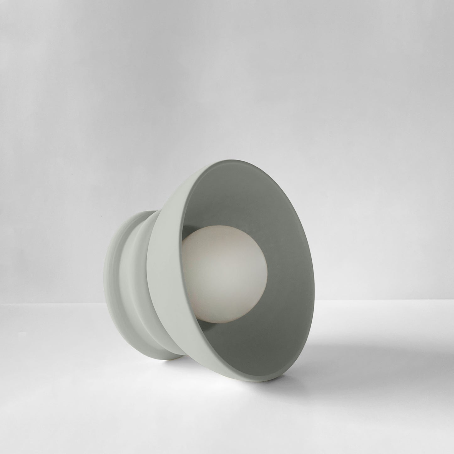 Small Pompeii Wall Sconce - Fog
