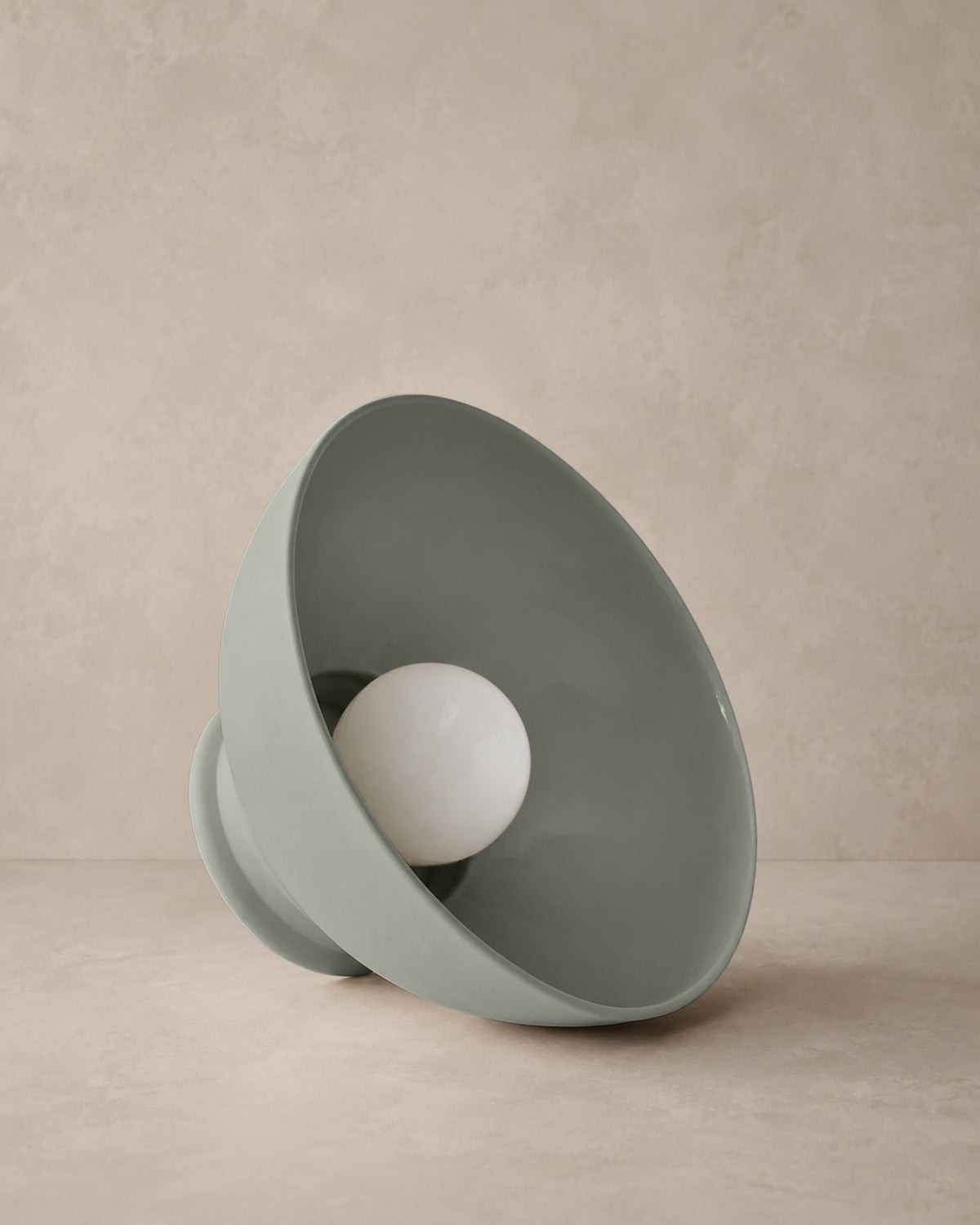 Pompeii Large Flush Mount · Fog
