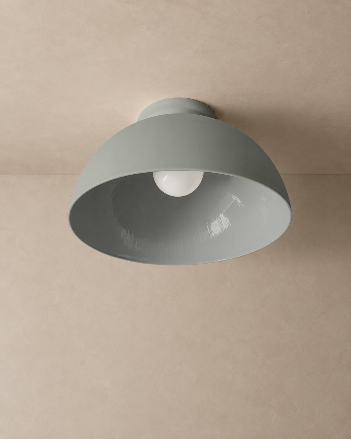 Pompeii XL Flush Mount · Fog