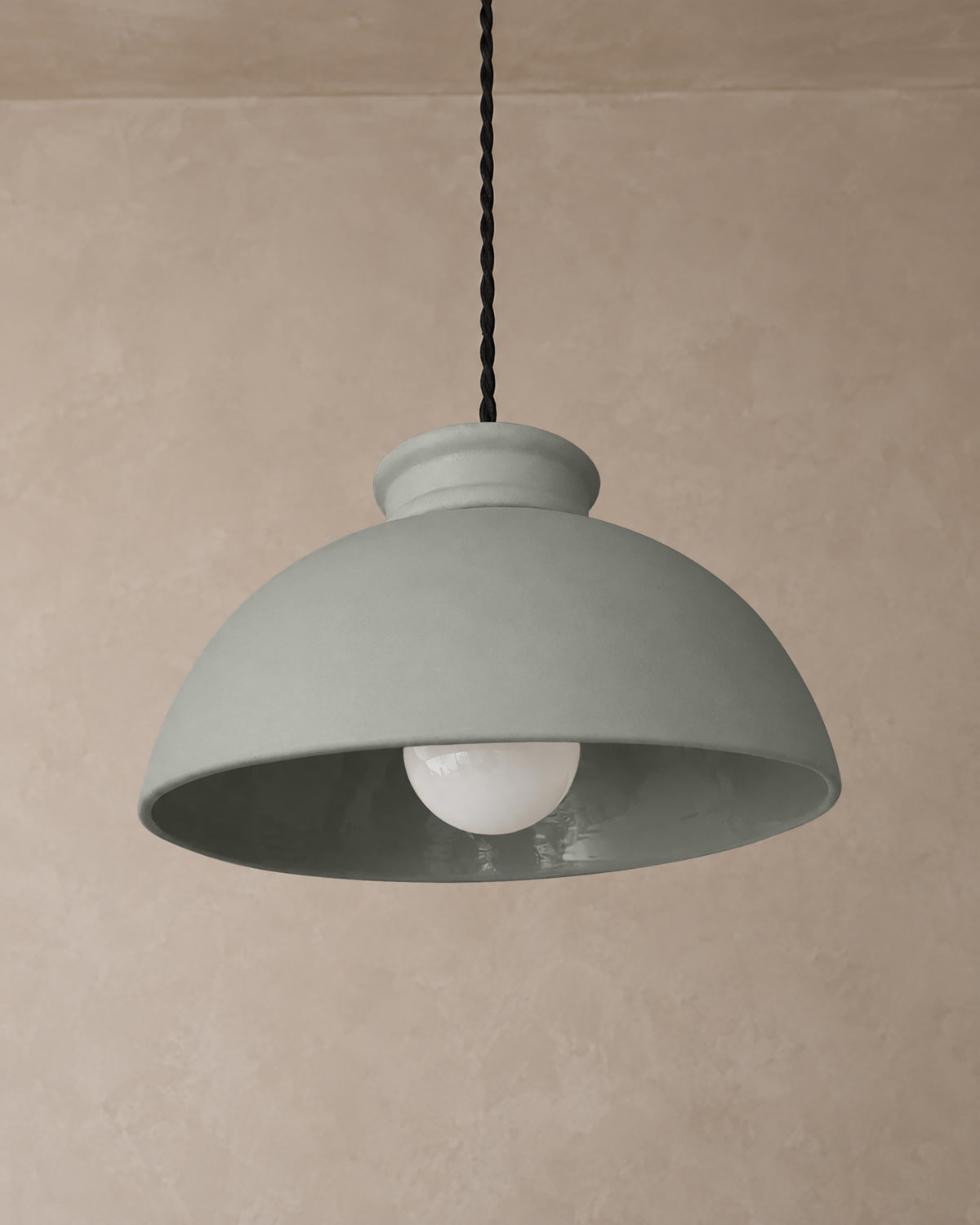 Pompeii Large Pendant · Fog
