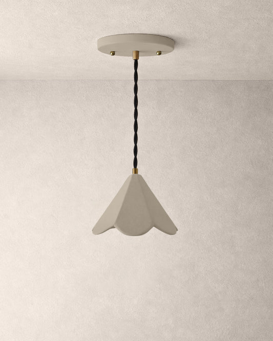 Torino Pendant Light | Small Deco Hanging Fixture | Natural Dune