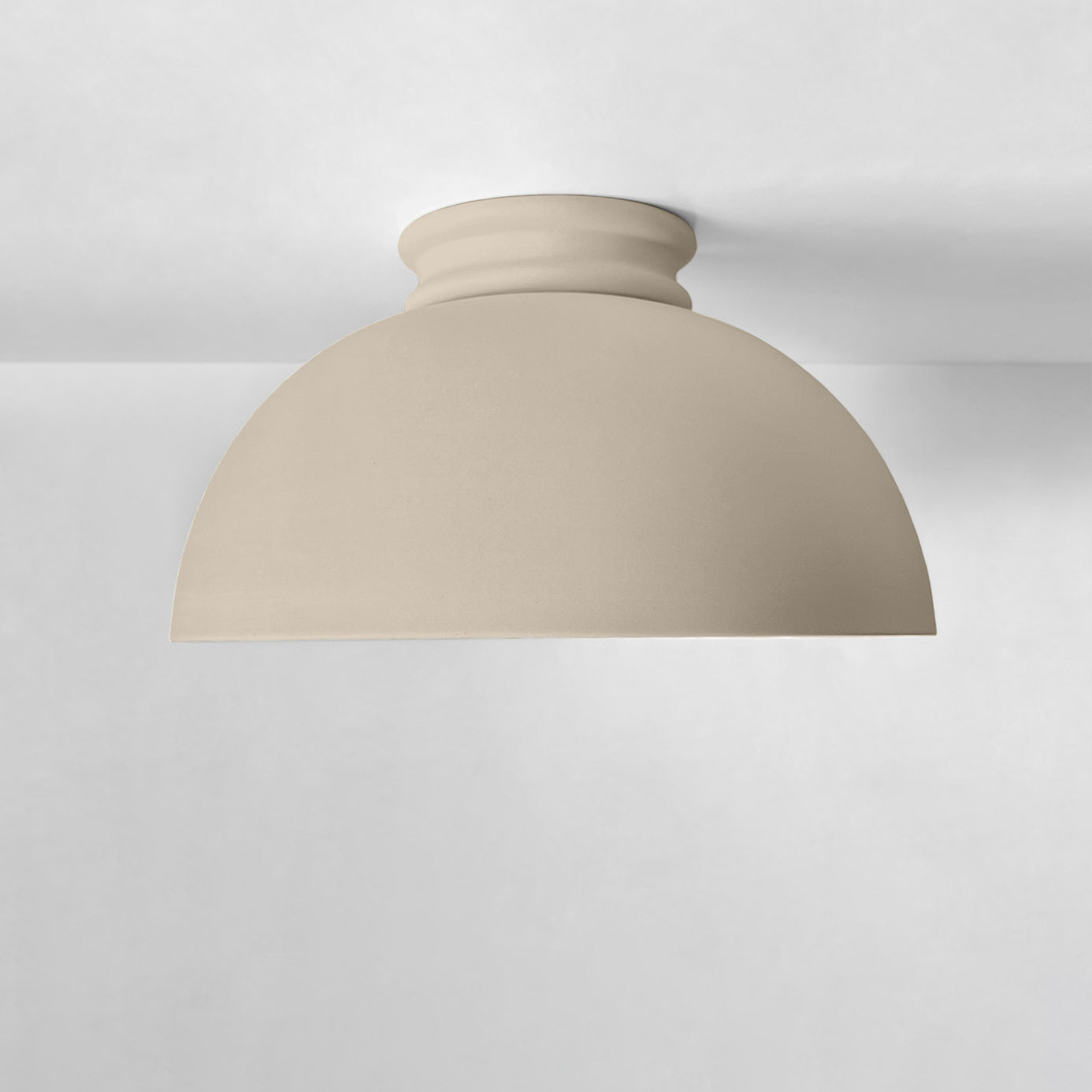 XL Pompeii Flush Mount Light Fixture - Dune