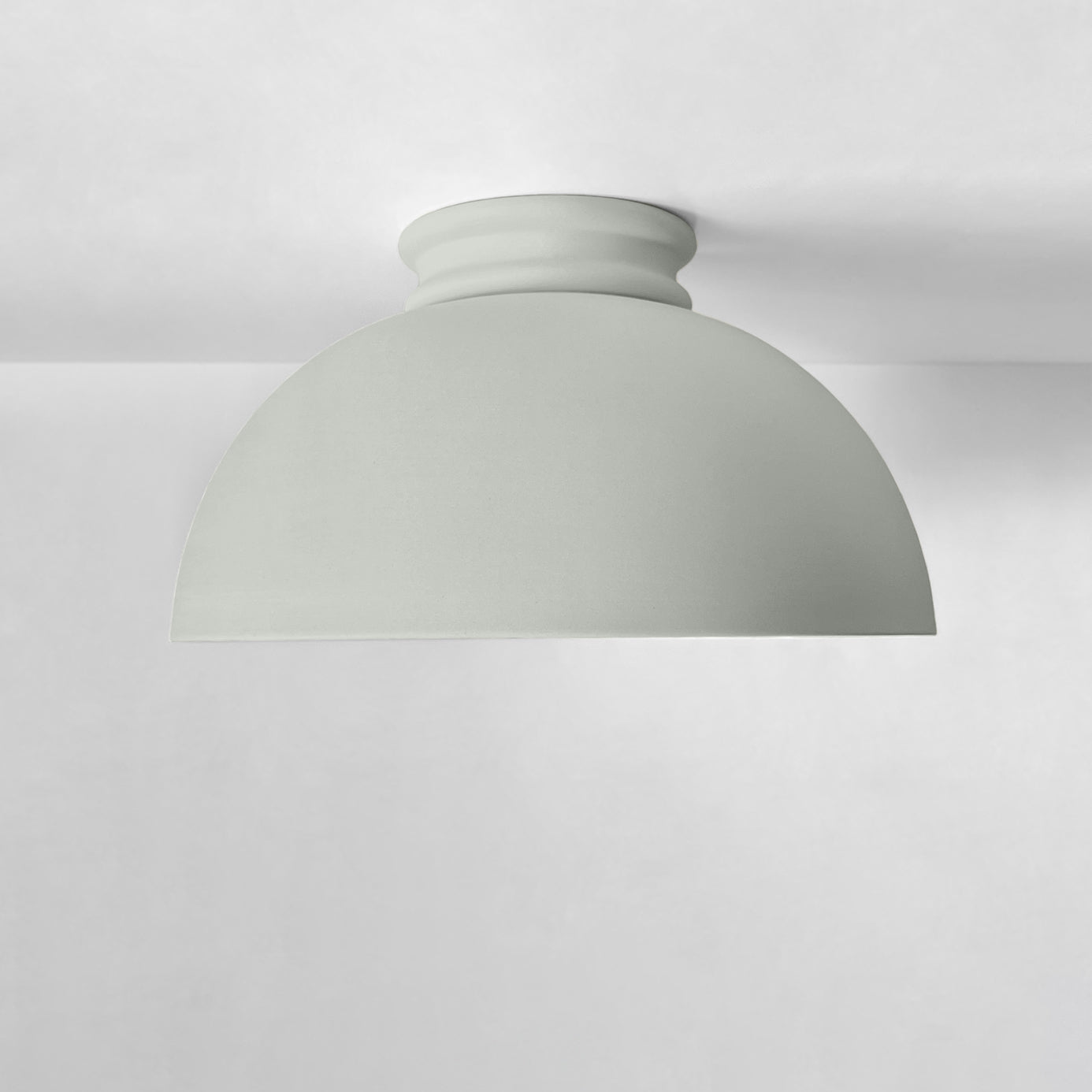 XL Pompeii Flush Mount Light Fixture - Fog