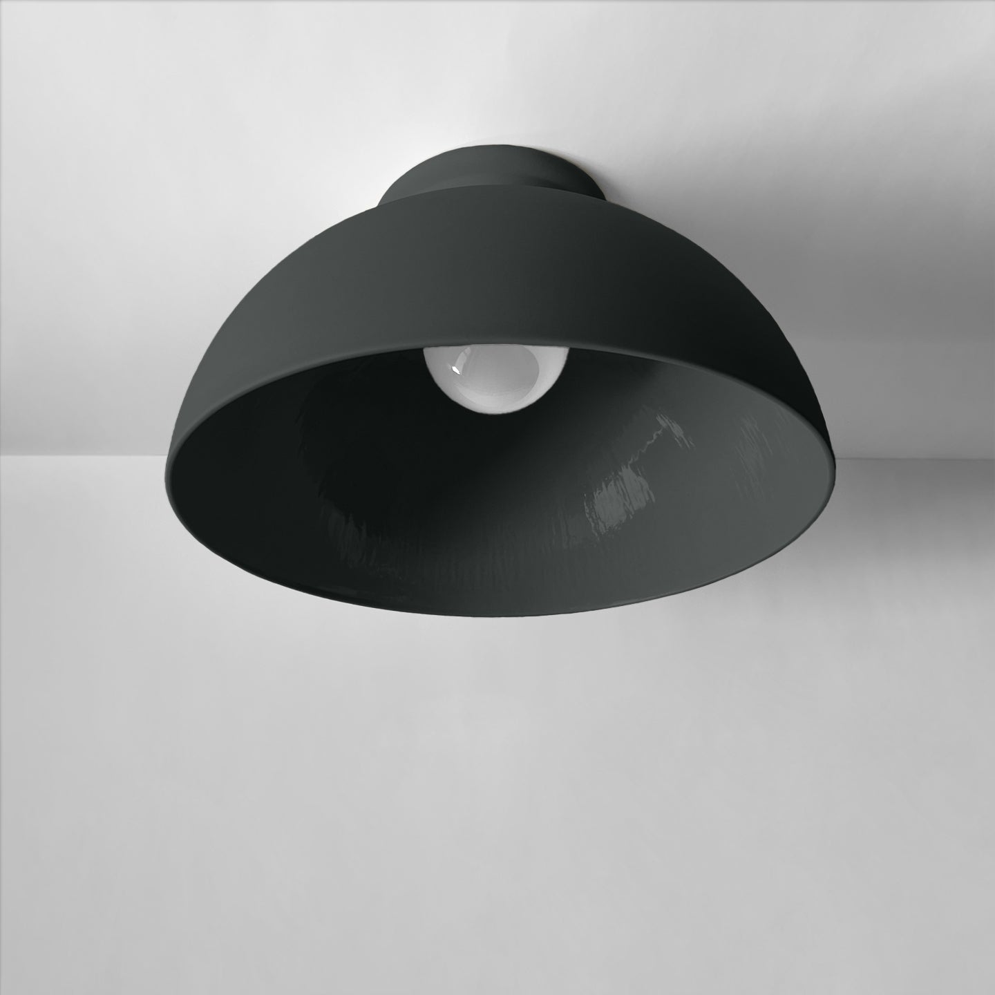 XL Pompeii Flush Mount Light Fixture - Shadow