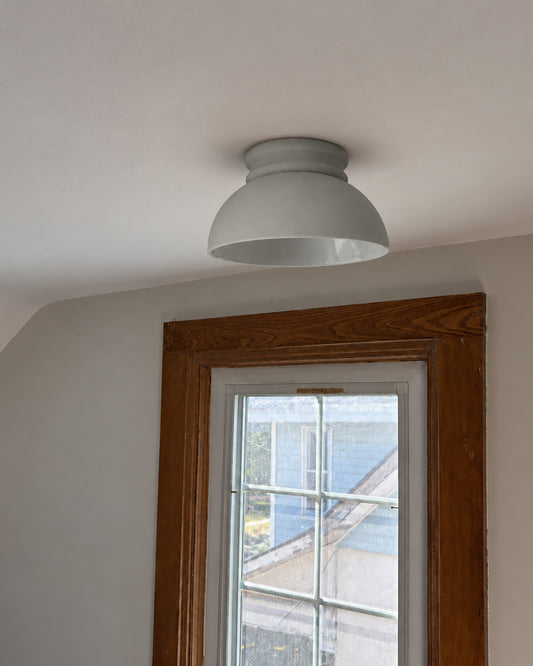 Pompeii Large Flush Mount · Fog