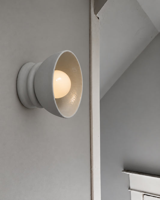 Pompeii Small Sconce · Fog