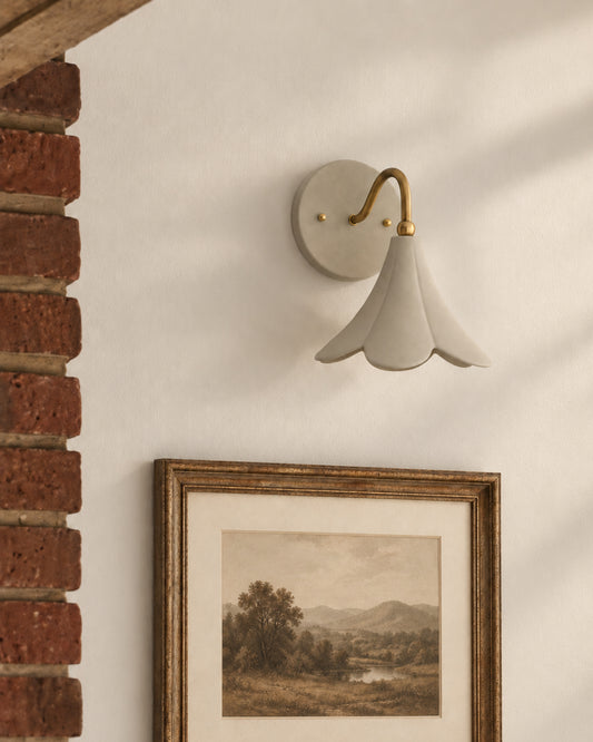Serafina Small Sconce · Dune