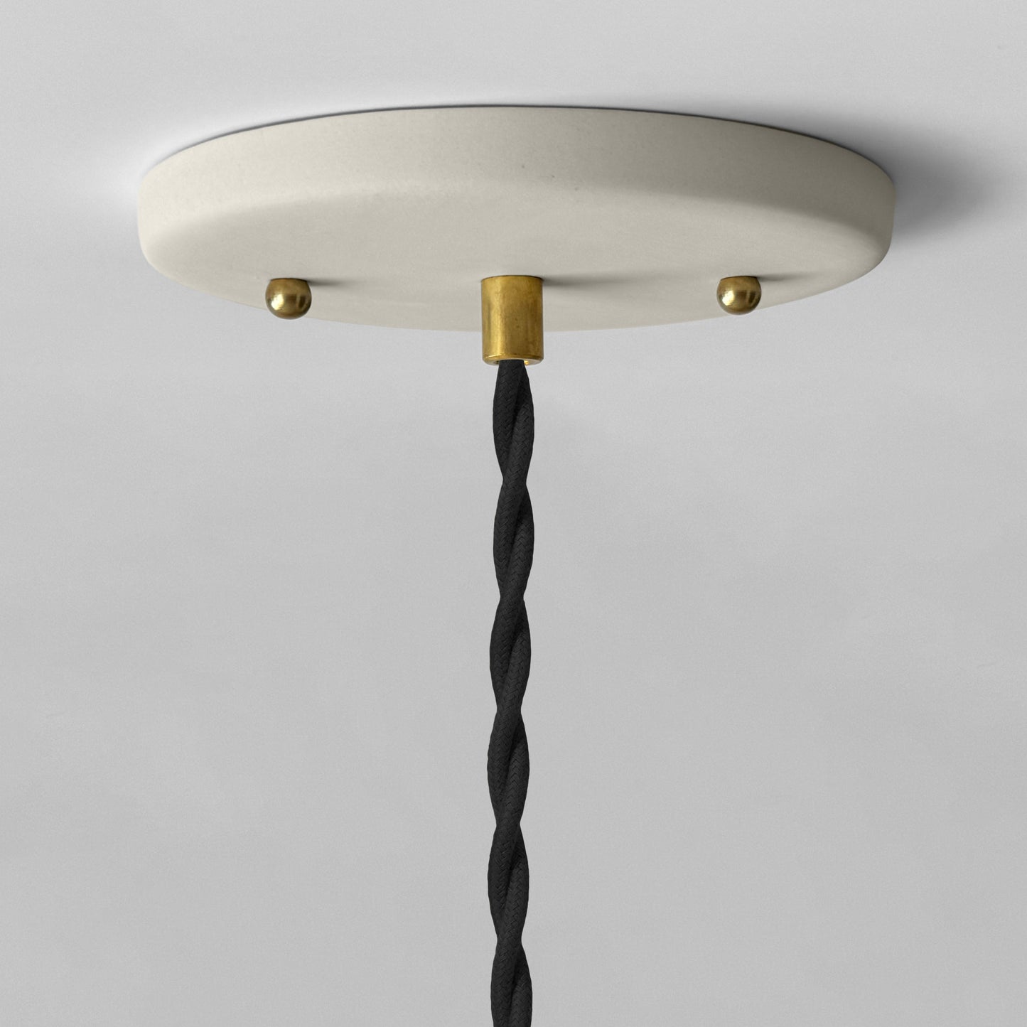 Syracuse Pendant Light | XL Pleated Hanging Fixture | Bone White