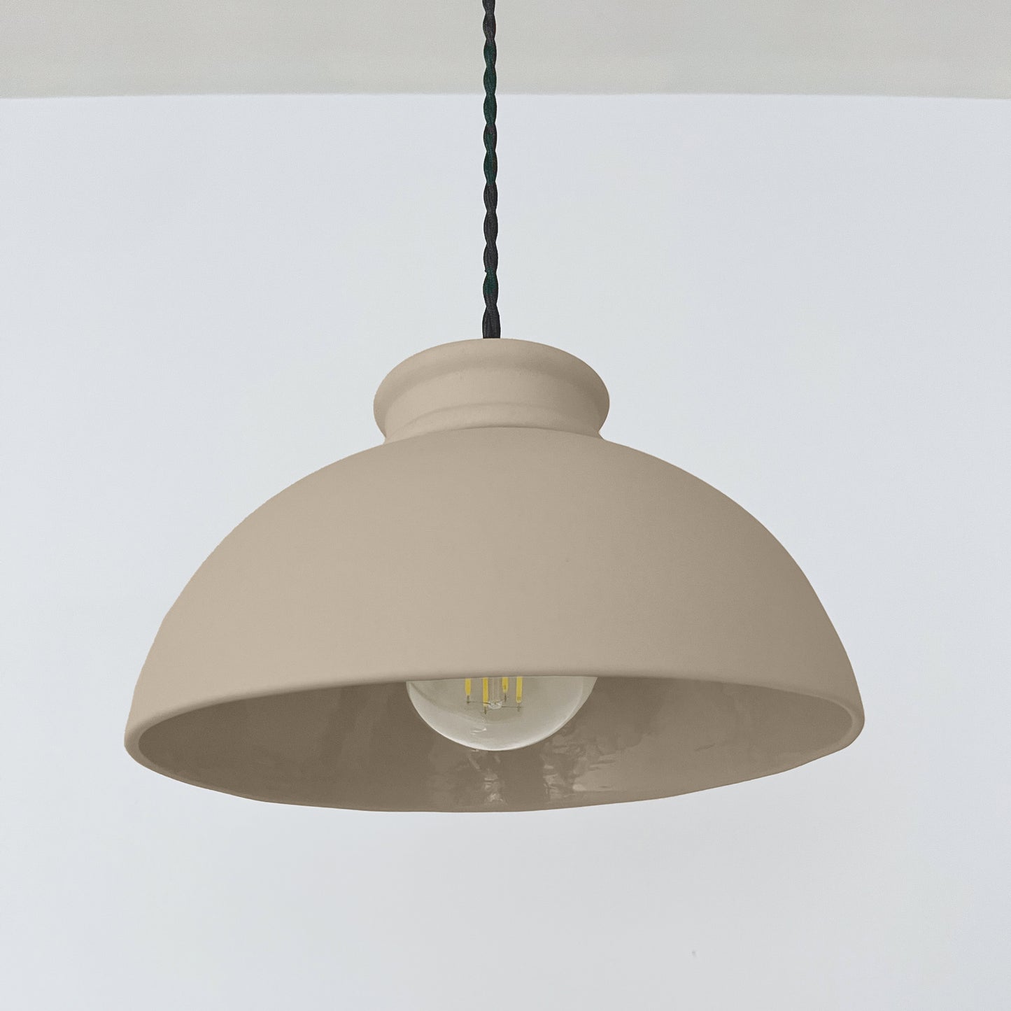 Large Pompeii Pendant Light Fixture - Dune