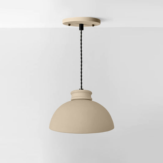 Large Pompeii Pendant Light Fixture - Dune