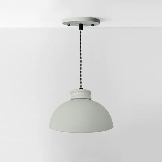 Large Pompeii Pendant Light Fixture - Fog