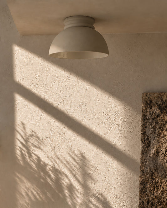 Pompeii Large Flush Mount · Dune