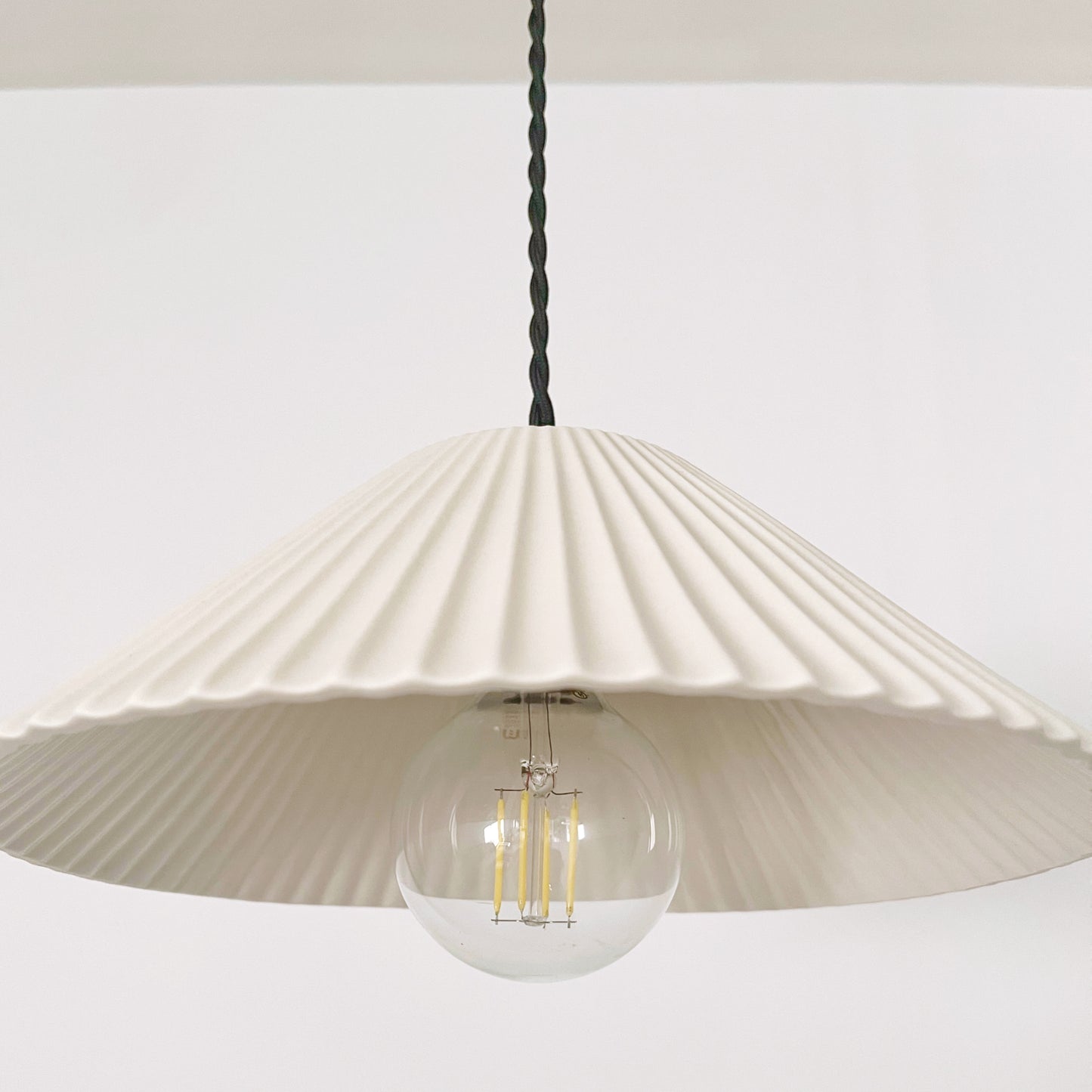 Montebello Pendant Light Fixture - Bone