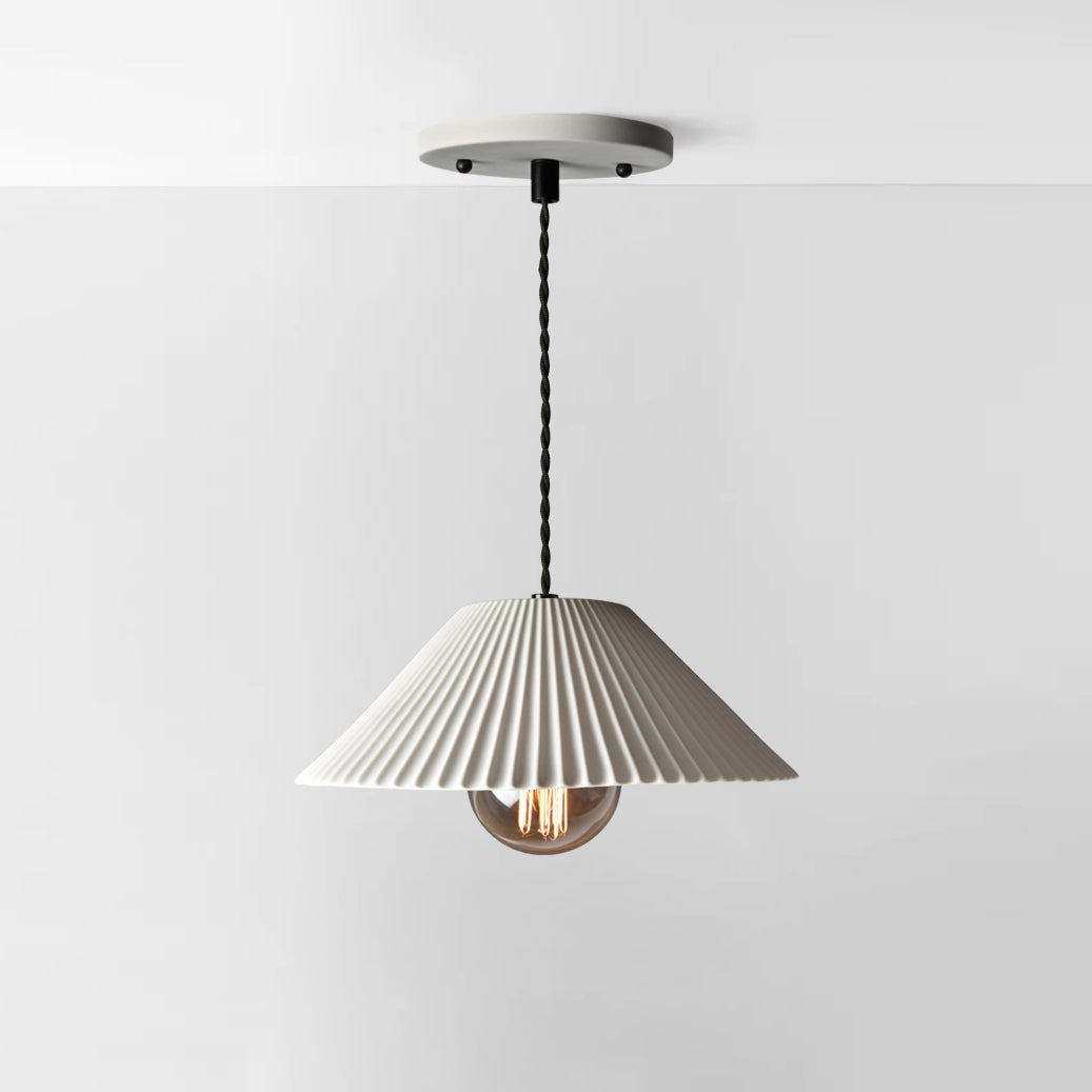 Montebello Pendant Light Fixture - Bone