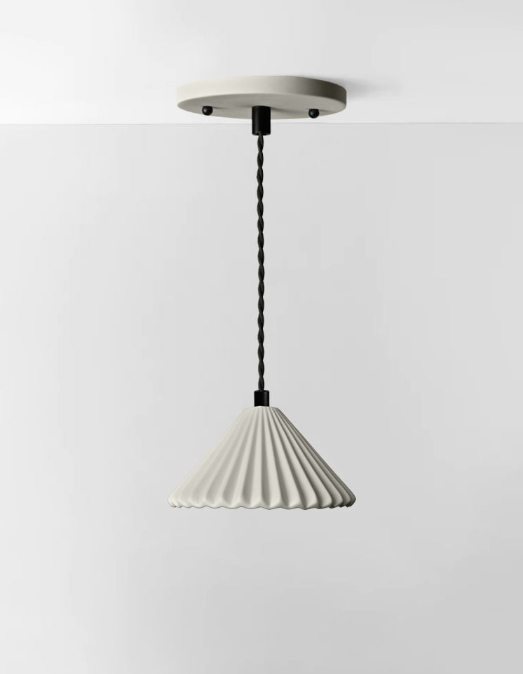 Small Picco Pendant Light Fixture - Bone