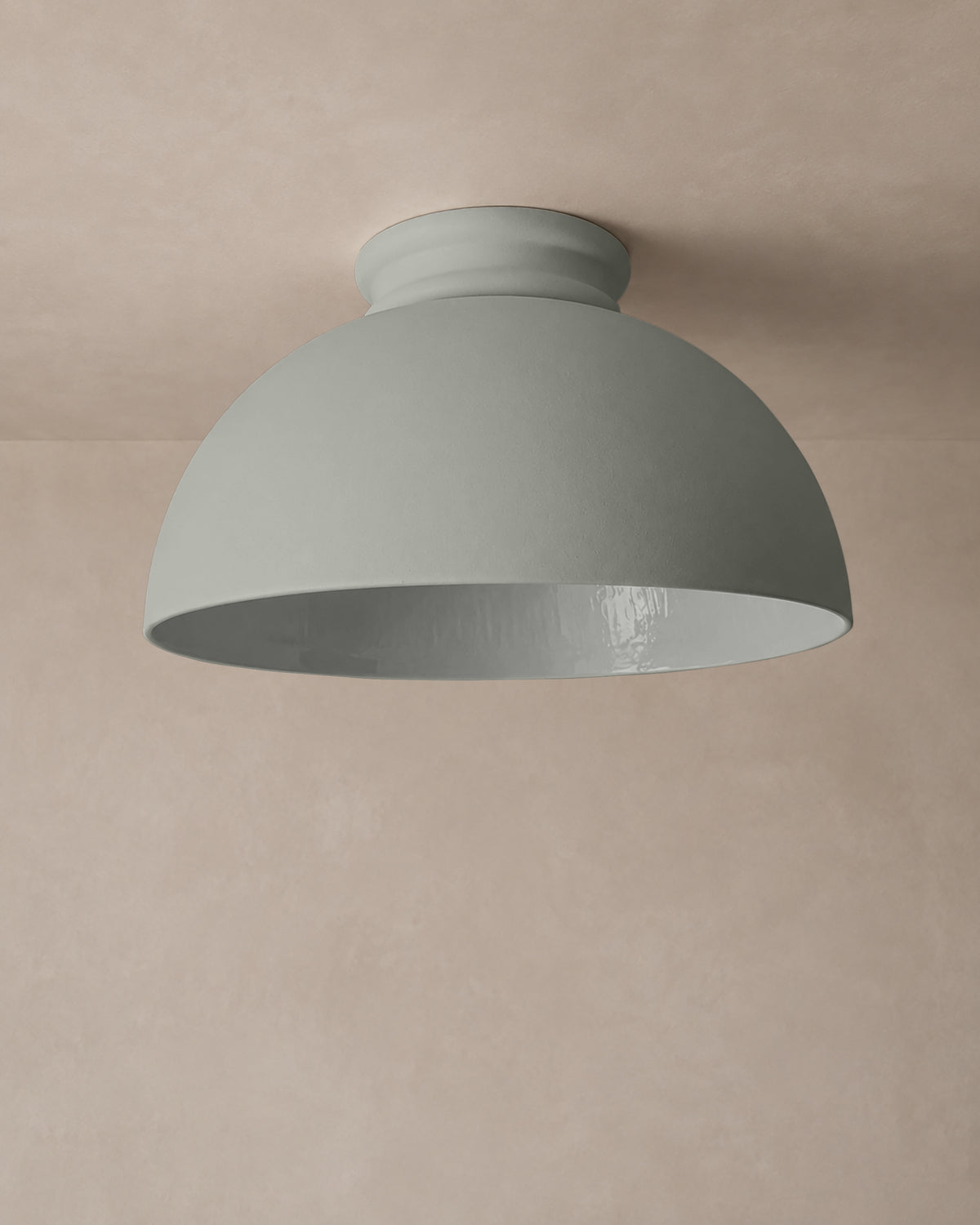 Pompeii XL Flush Mount · Fog