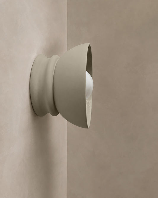 Pompeii Wall Sconce | Small Dome Light Fixture | Dune Natural