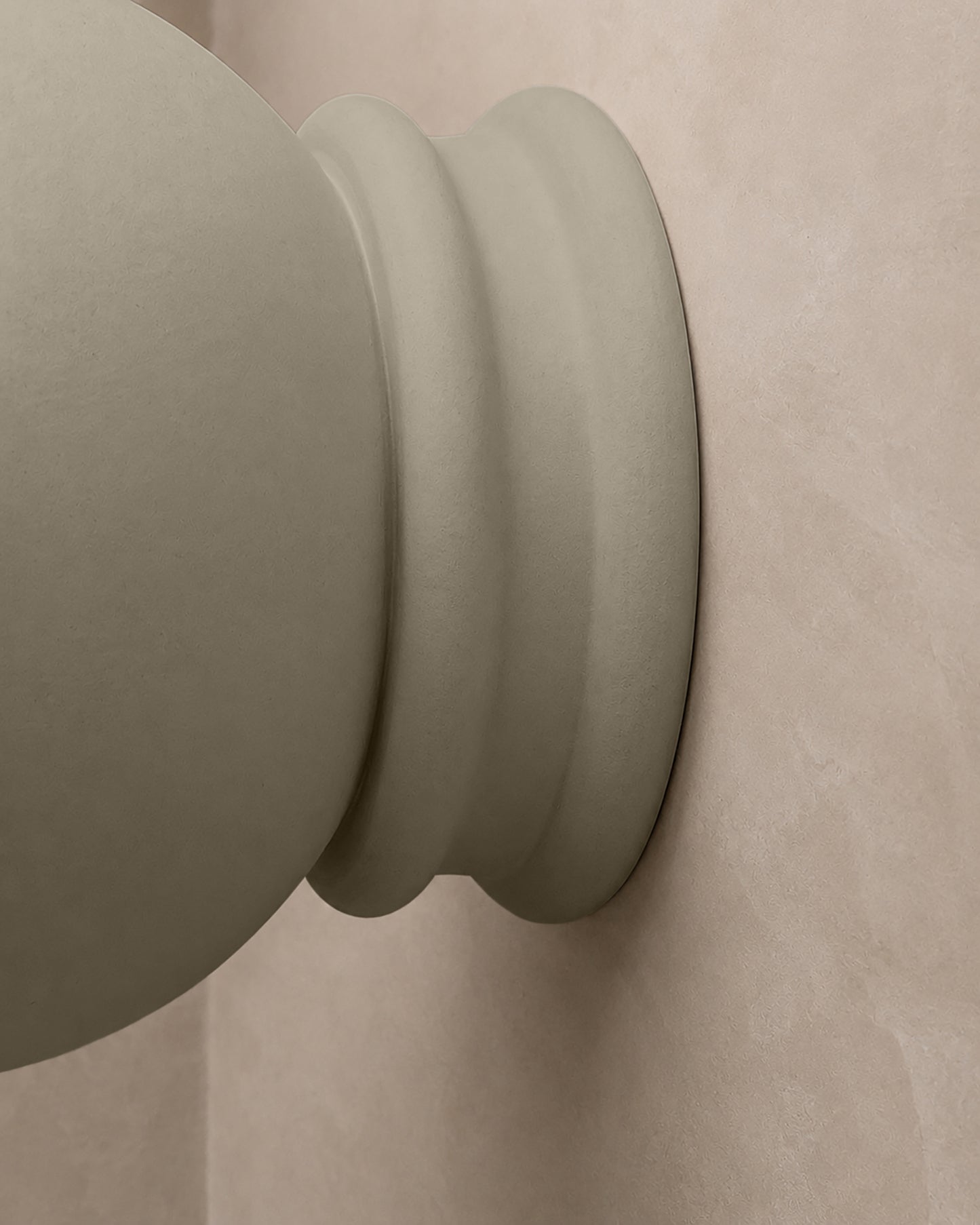 Pompeii Wall Sconce | Small Dome Light Fixture | Dune Natural
