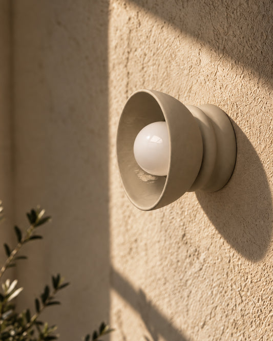 Pompeii Small Sconce · Dune