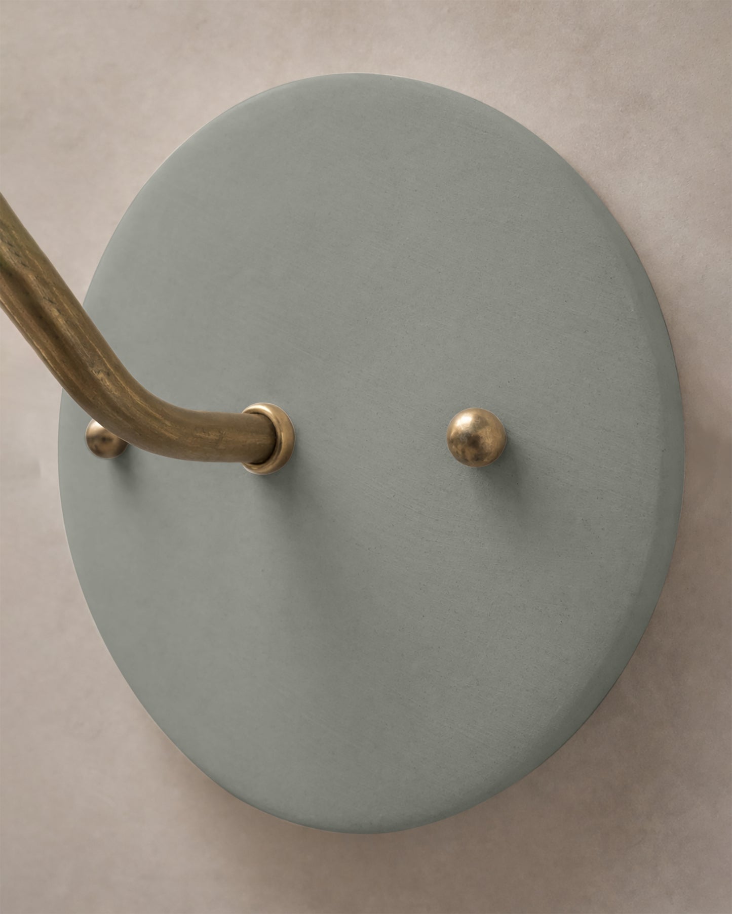 Picco Wall Sconce | Small Pleated Light Fixture | Fog Gray