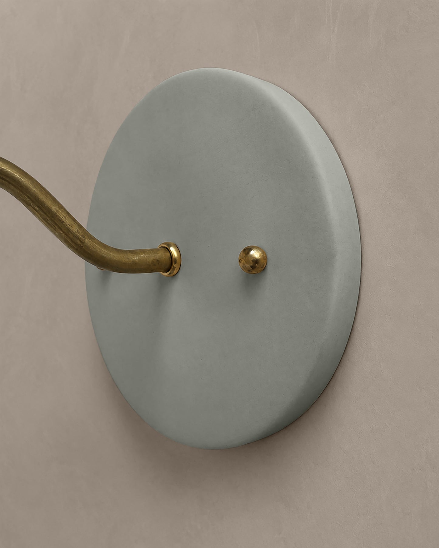 Torino Wall Sconce | Small Deco Light Fixture | Fog Gray
