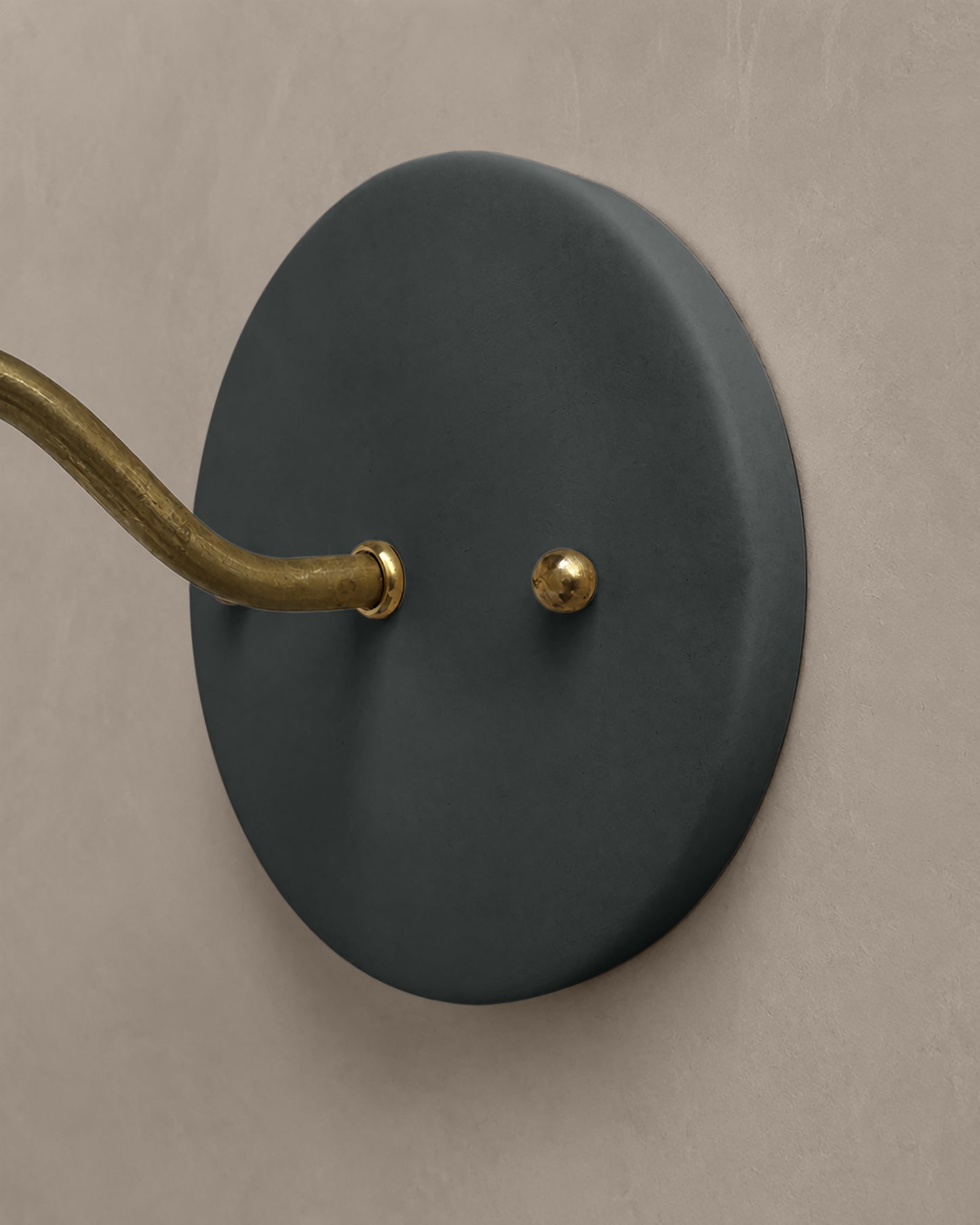 Torino Wall Sconce | Small Deco Light Fixture | Shadow Charcoal Gray