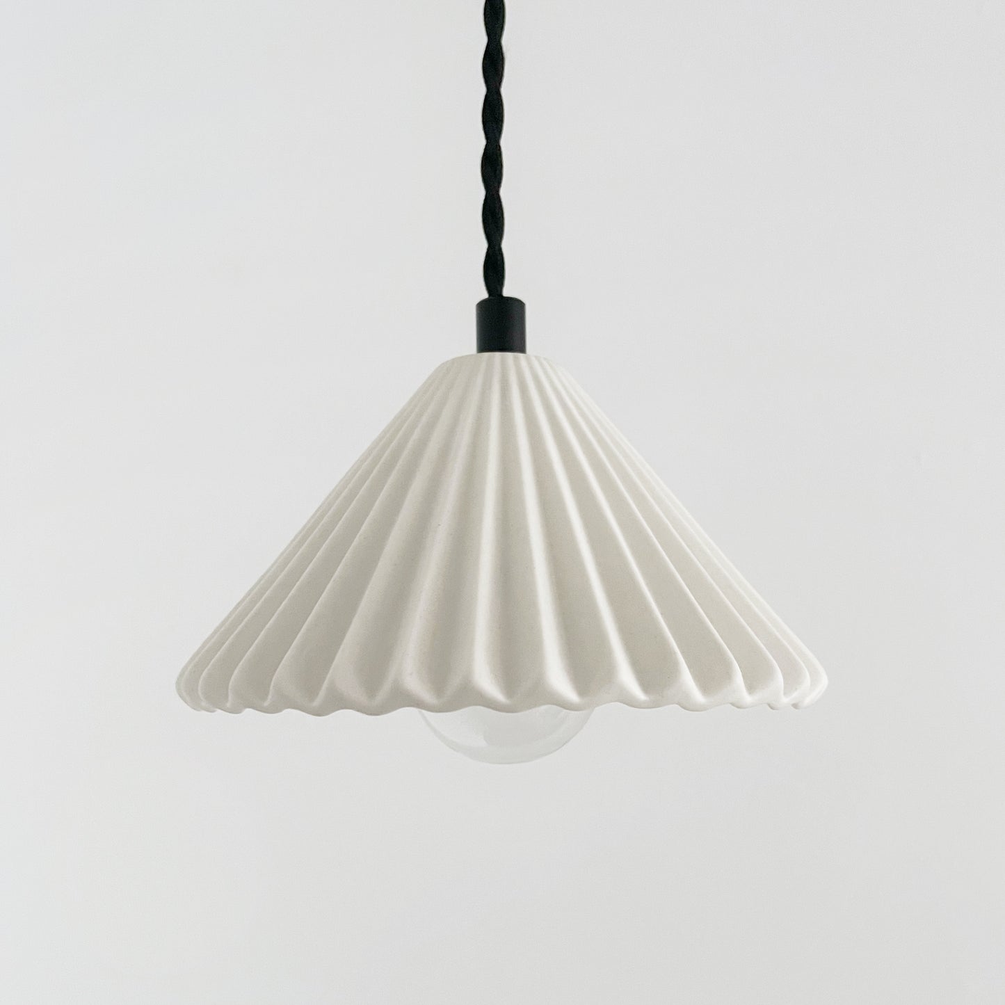 Small Picco Pendant Light Fixture - Bone