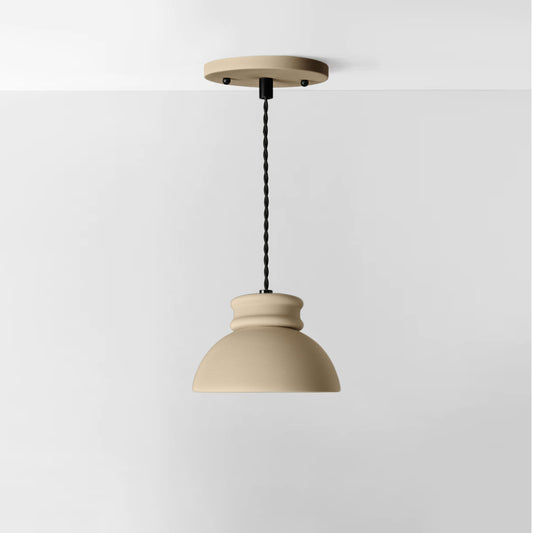 Small Pompeii Pendant Light Fixture - Dune