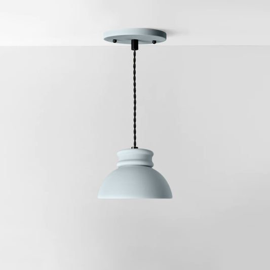 Small Pompeii Pendant Light Fixture - Fog