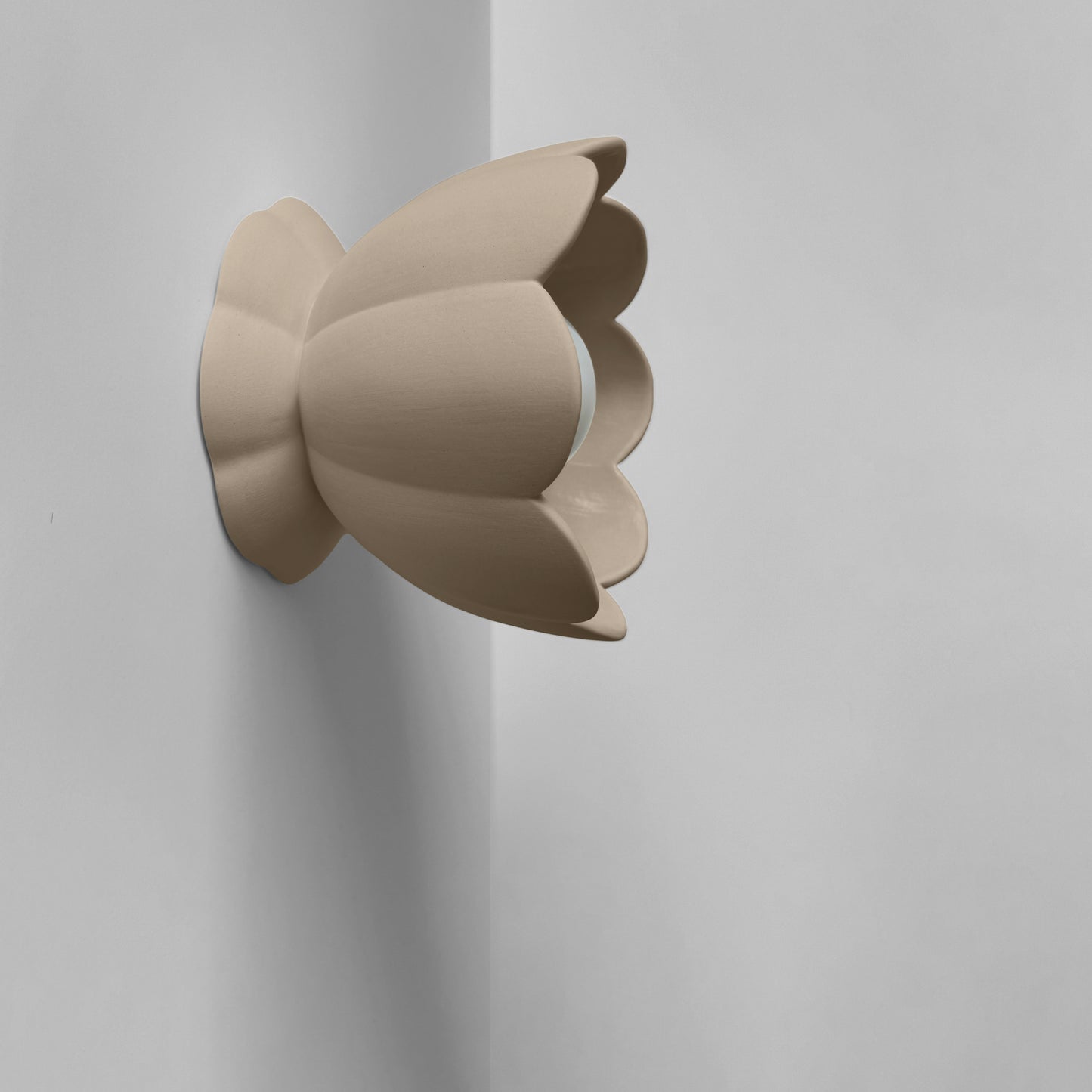 Vallea Wall Sconce | Small Floral Light Fixture | Dune Natural