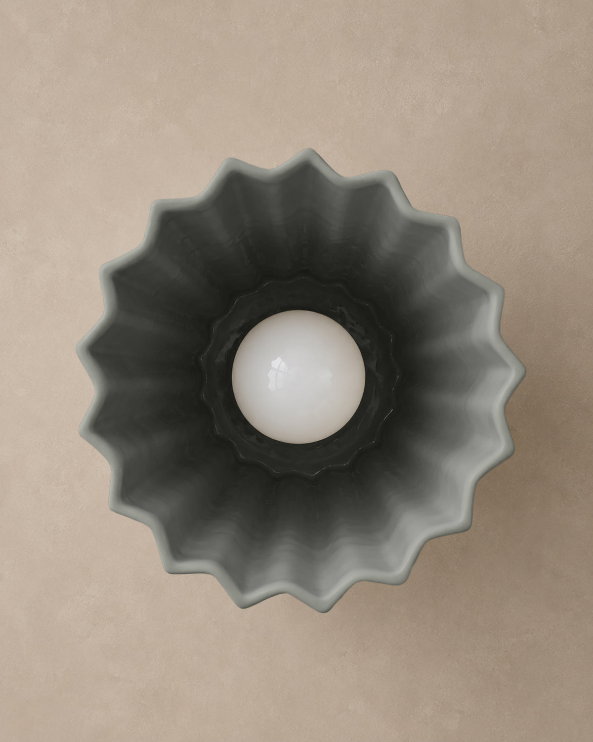 Syracuse XL Pendant · Fog