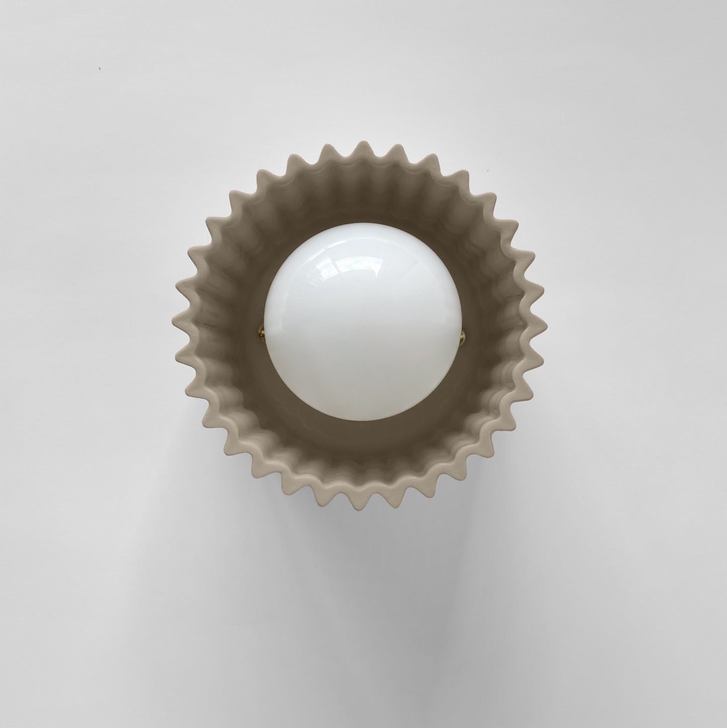 Syracuse Wall Sconce | Small Pleated Light Fixture | Dune Natural