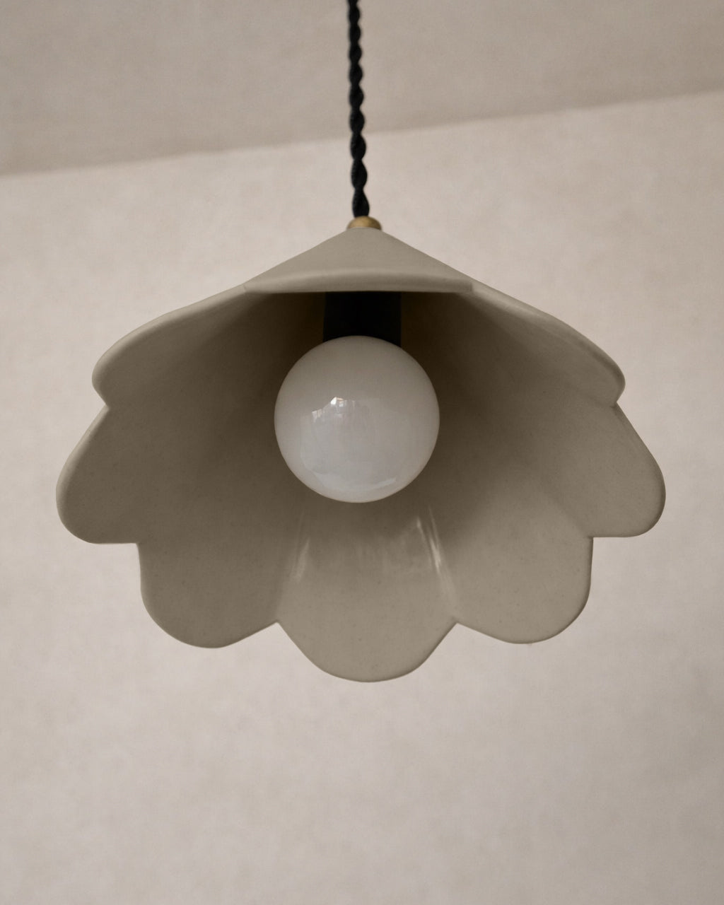 Torino Pendant Light | Small Deco Hanging Fixture | Natural Dune
