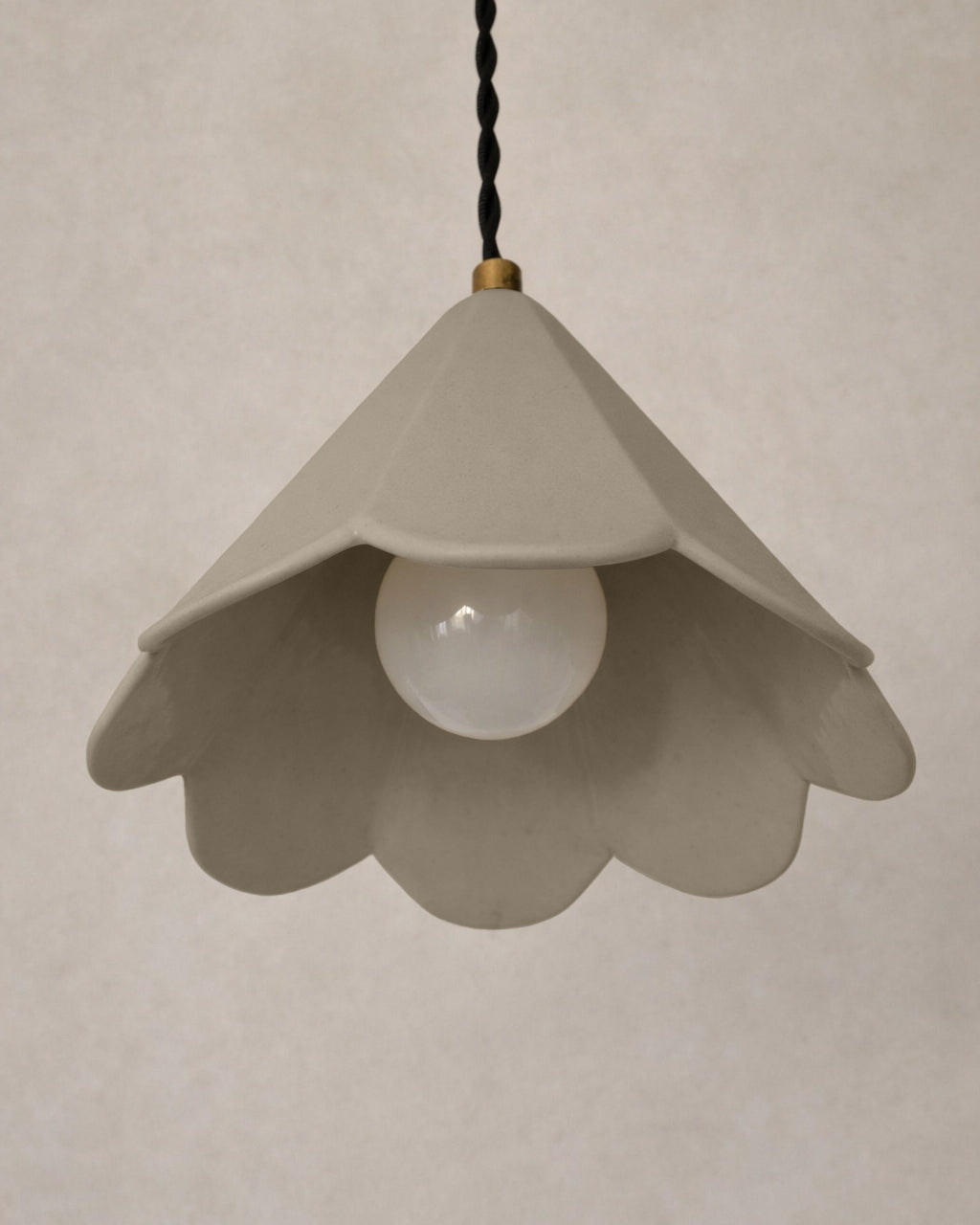 Torino Pendant Light | Small Deco Hanging Fixture | Natural Dune