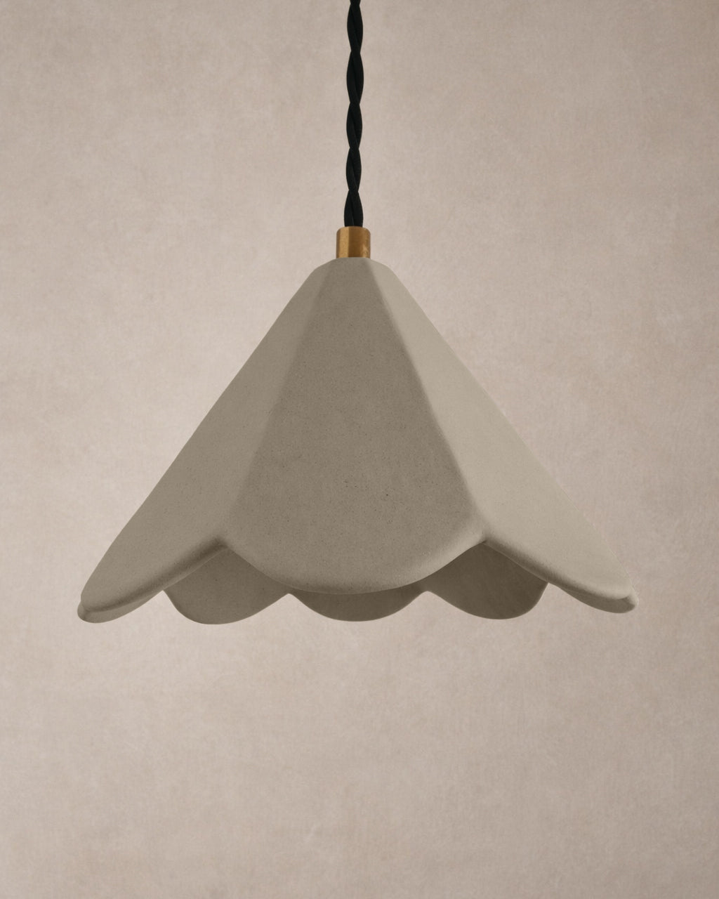 Torino Pendant Light | Small Deco Hanging Fixture | Natural Dune