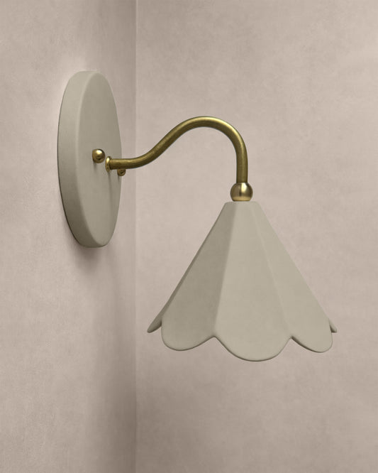 Torino Wall Sconce | Small Deco Light Fixture | Natural Dune