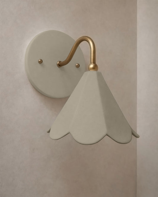 Torino Wall Sconce | Small Deco Light Fixture | Natural Dune
