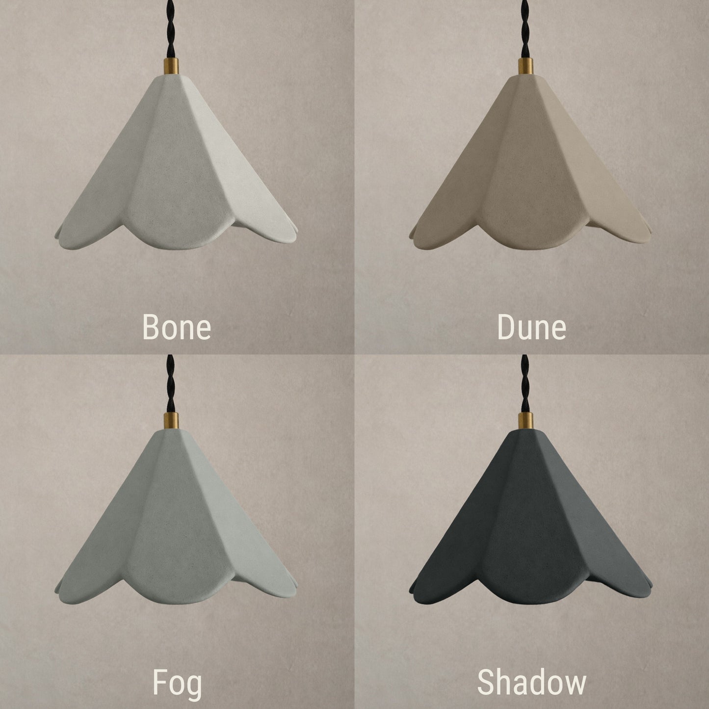 Torino Pendant Light | Small Deco Hanging Fixture | Natural Dune